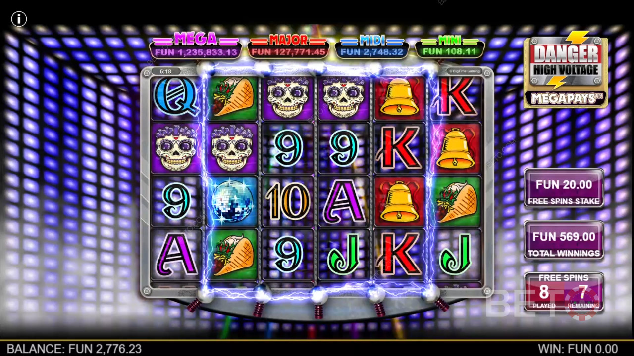 Danger High Voltage Megapays Überprüfung durch BETO Slots