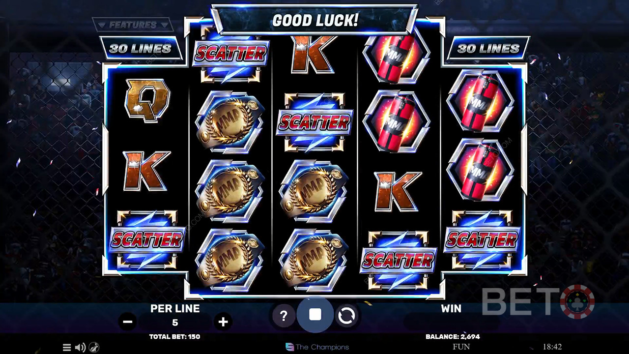 MMA Champions Überprüfung durch BETO Slots