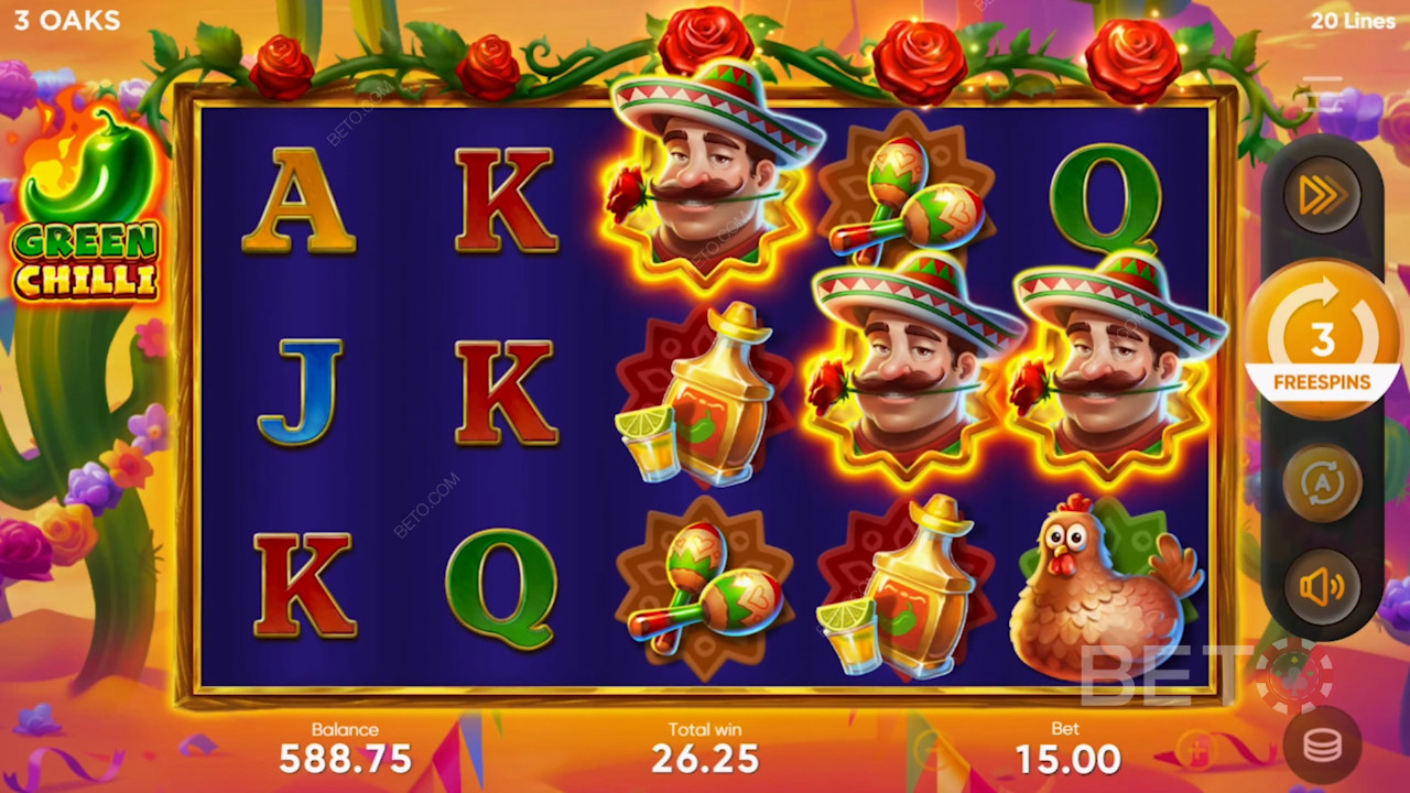 Green Chilli Überprüfung durch BETO Slots