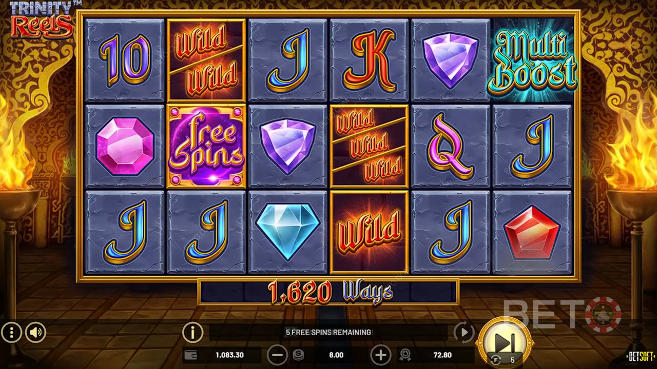 Trinity Reels Überprüfung durch BETO Slots