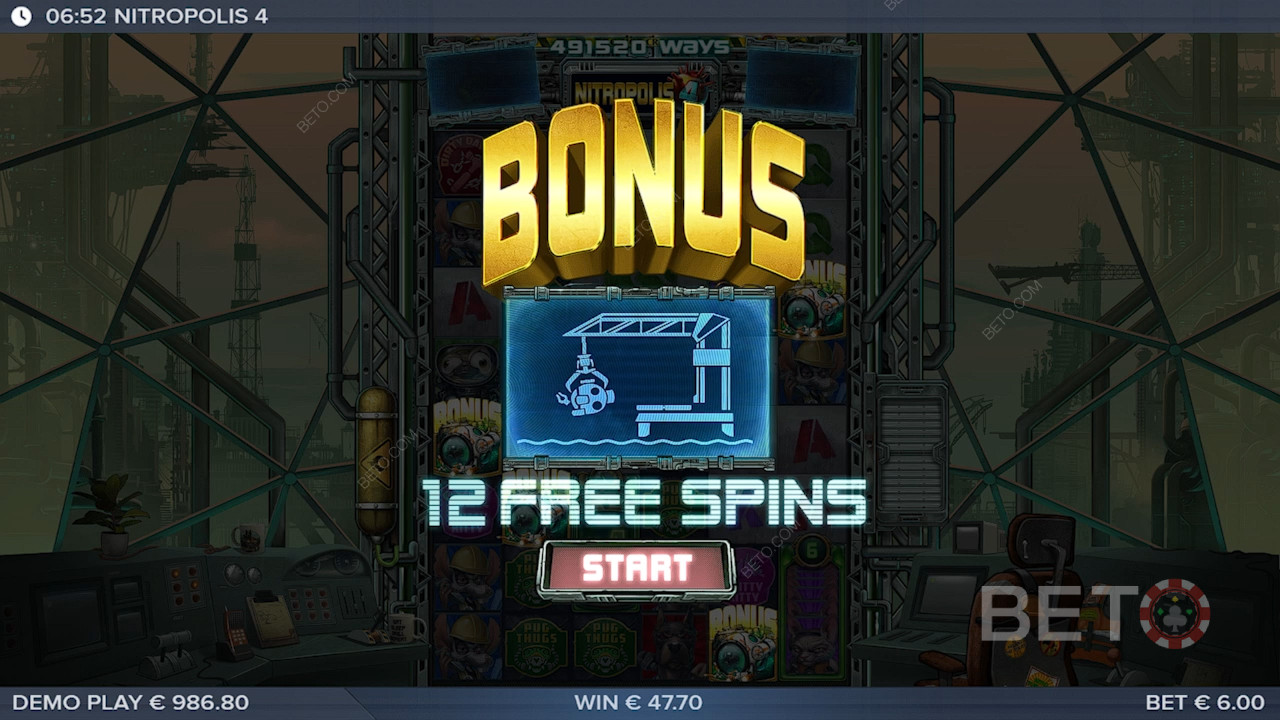 Gewinnen Sie das 50.000-fache Ihres Einsatzes in der Nitropolis 4 Slot Machine!