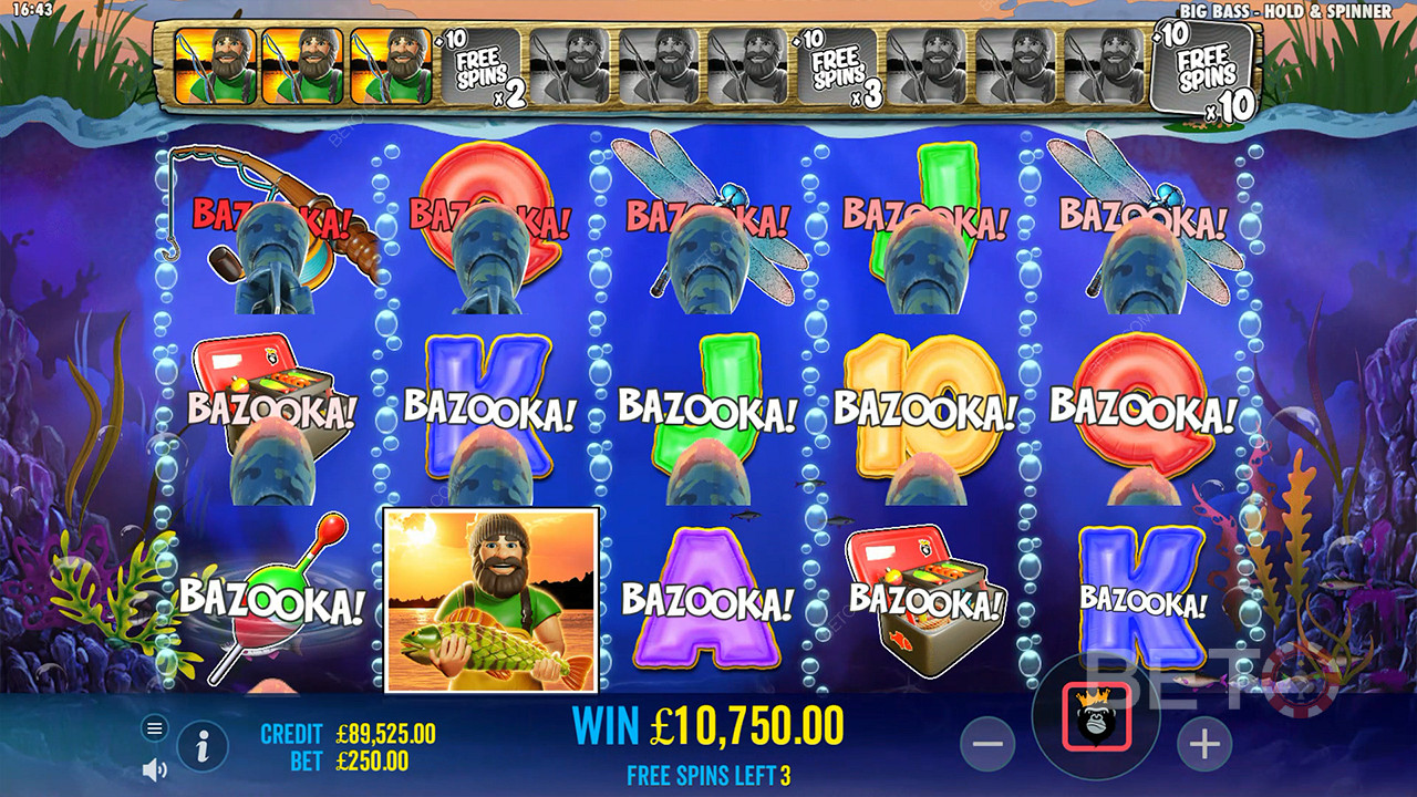 Big Bass Bonanza Hold and Spinner Kostenlos Spielen
