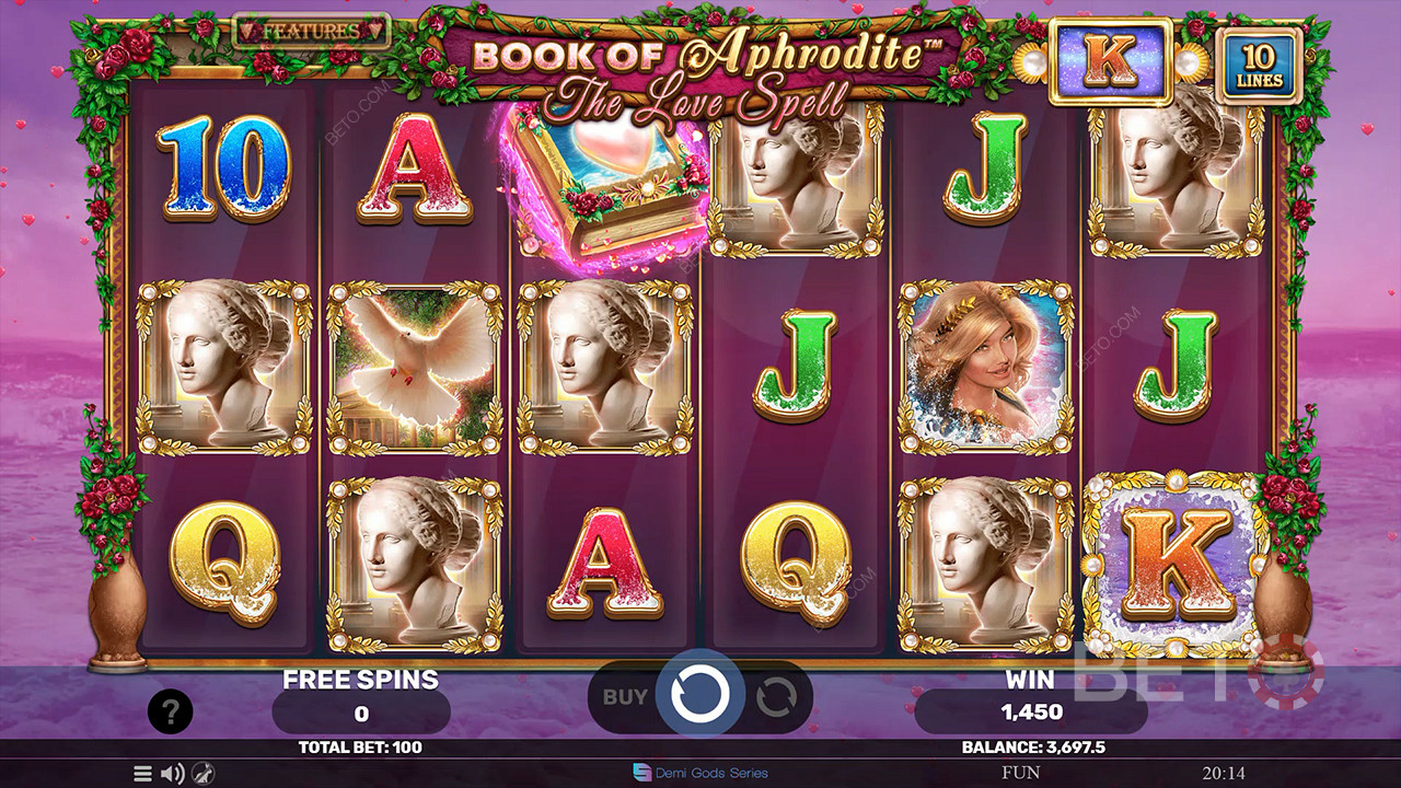Book Of Aphrodite - The Love Spell Kostenlos Spielen