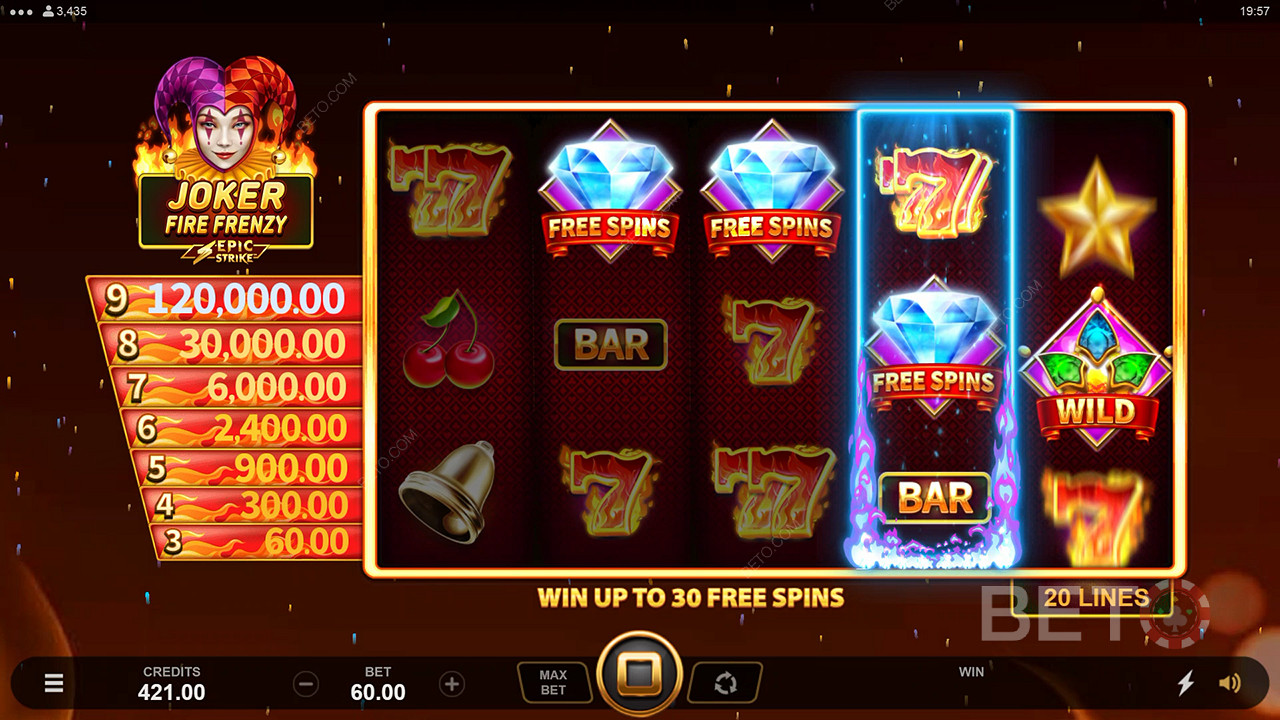 Joker Fire Frenzy Kostenlos Spielen