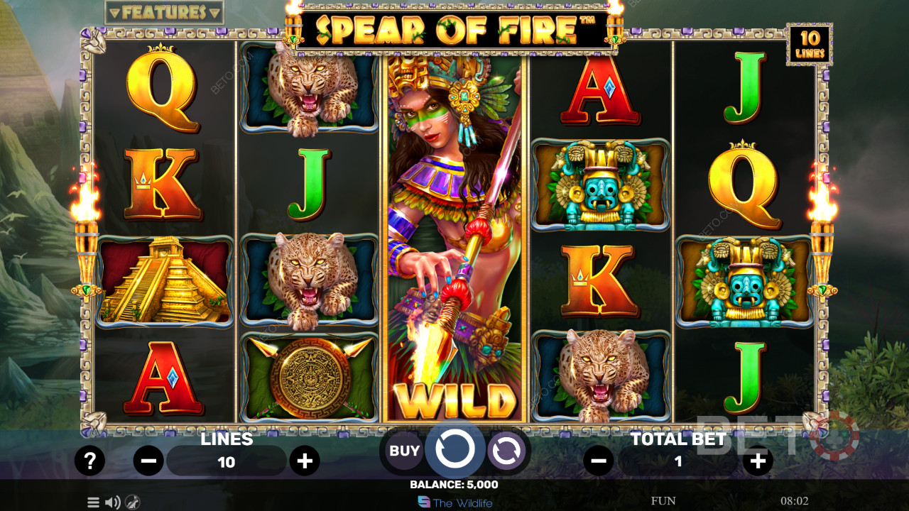 Speer des Feuers Überprüfung durch BETO Slots