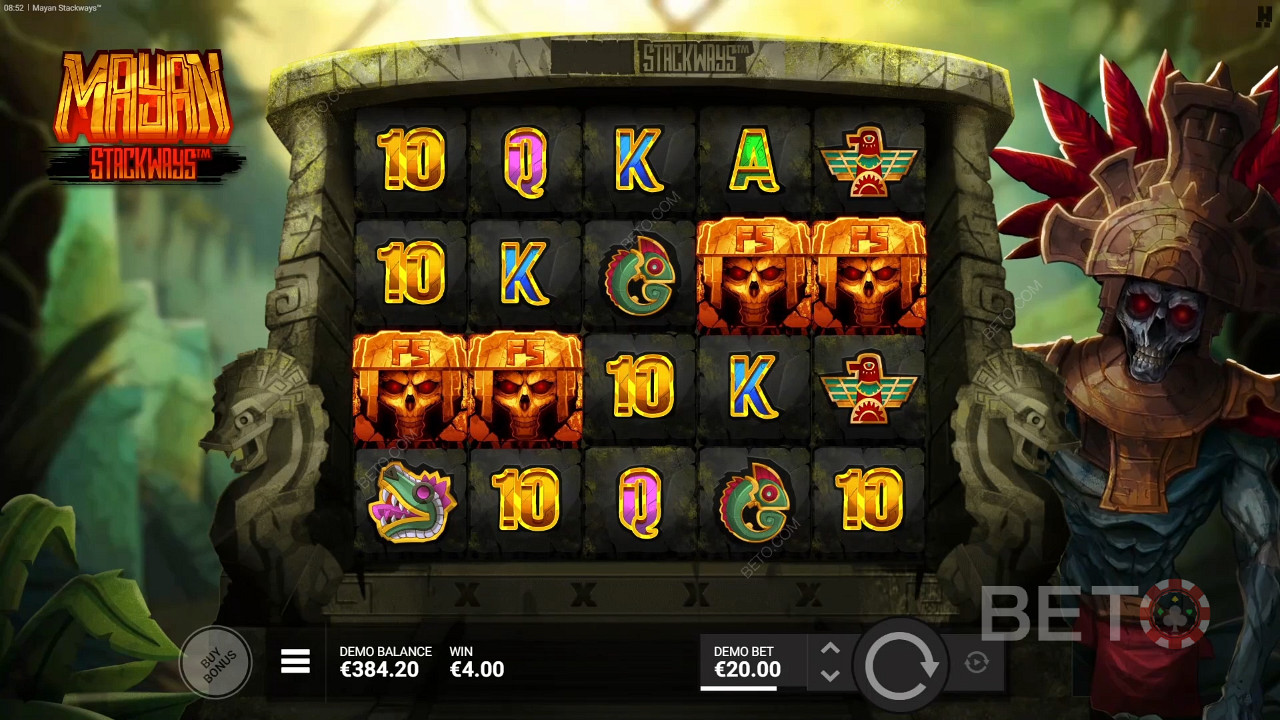 Mayan Stackways Überprüfung durch BETO Slots