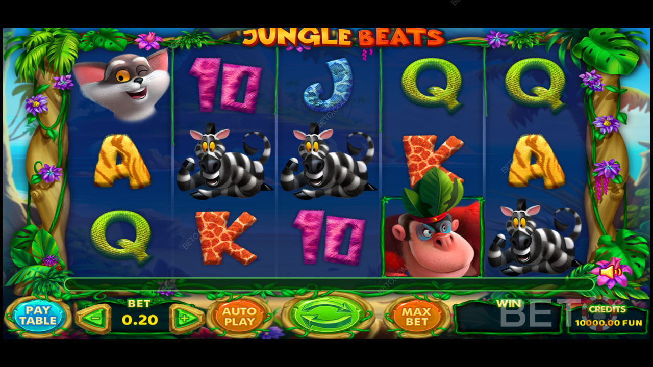 Jungle Beats Überprüfung durch BETO Slots