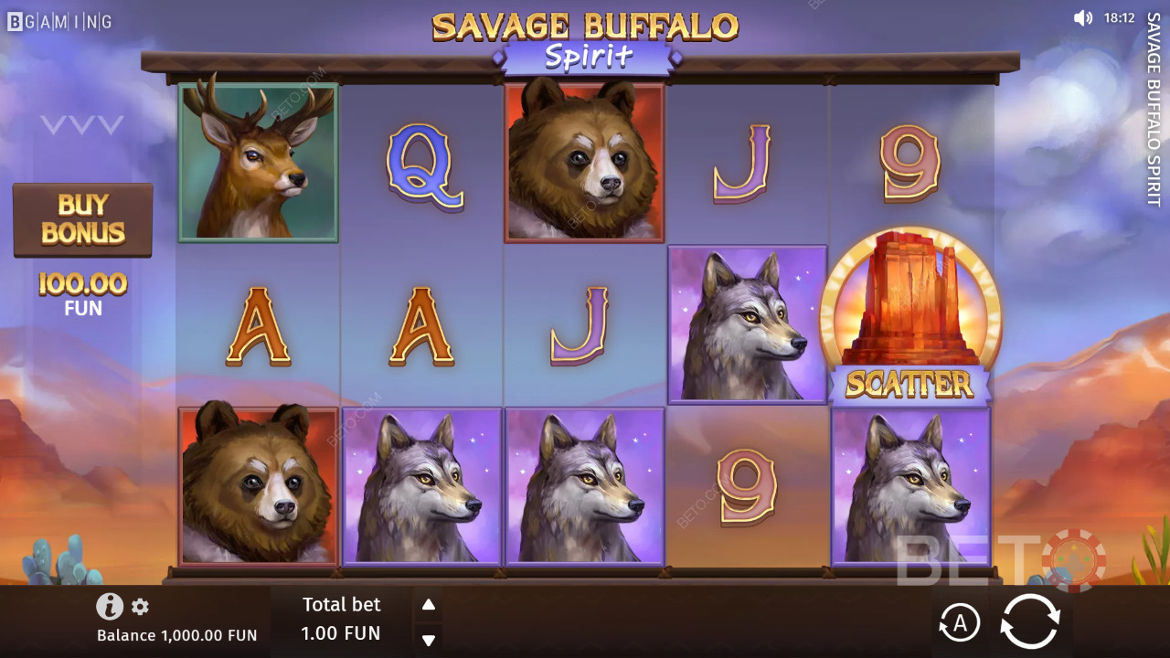 Savage Buffalo Spirit Überprüfung durch BETO Slots