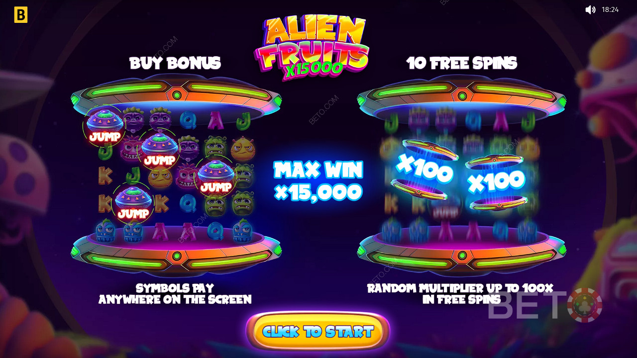 Alien Fruits Spielautomat: Sollten Sie es drehen?