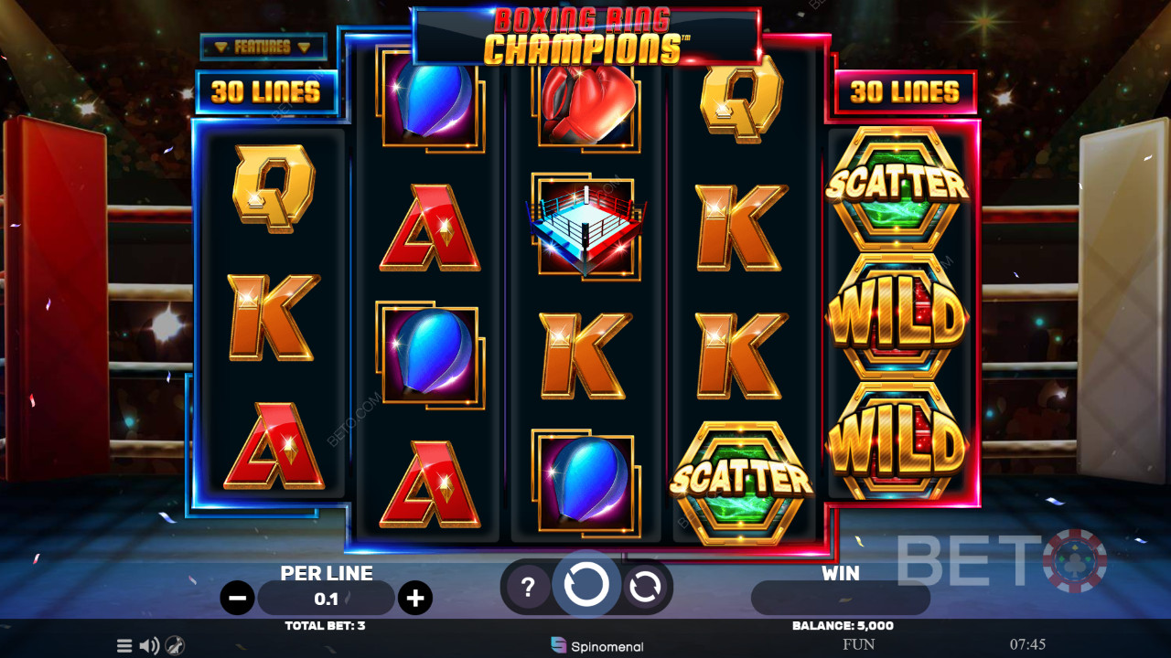 Boxing Ring Champions Überprüfung durch BETO Slots