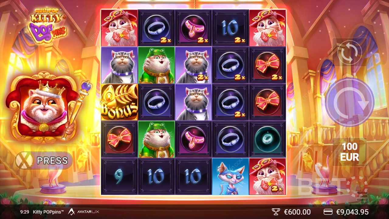 Kitty POPpins Überprüfung durch BETO Slots