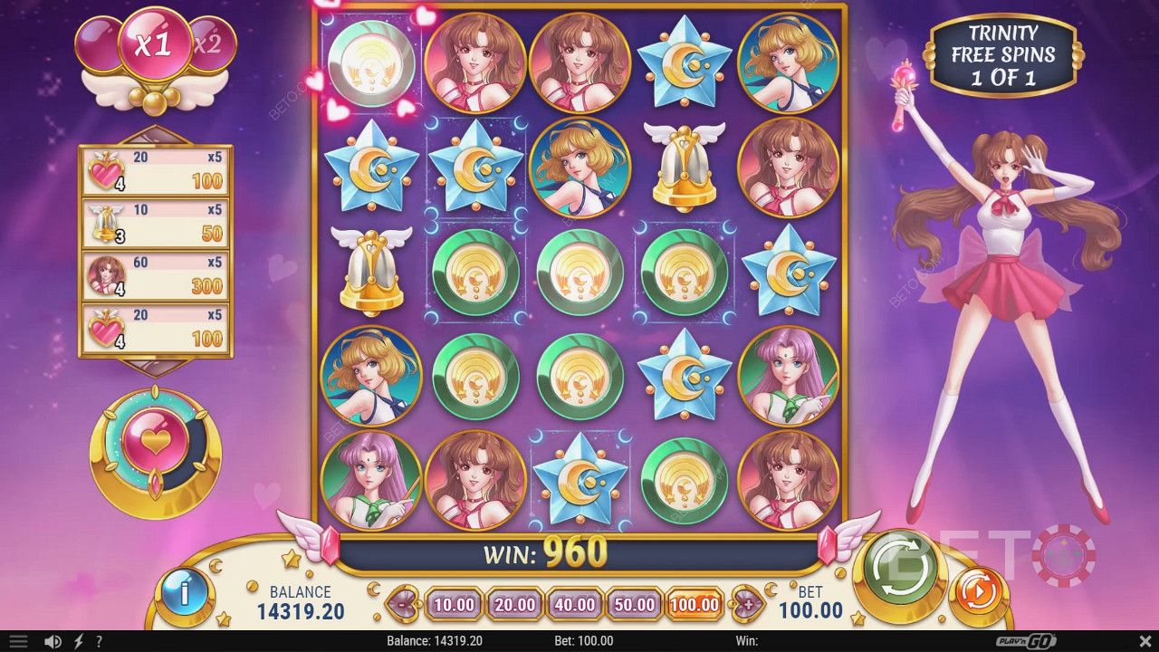 Moon Princess Trinity Überprüfung durch BETO Slots