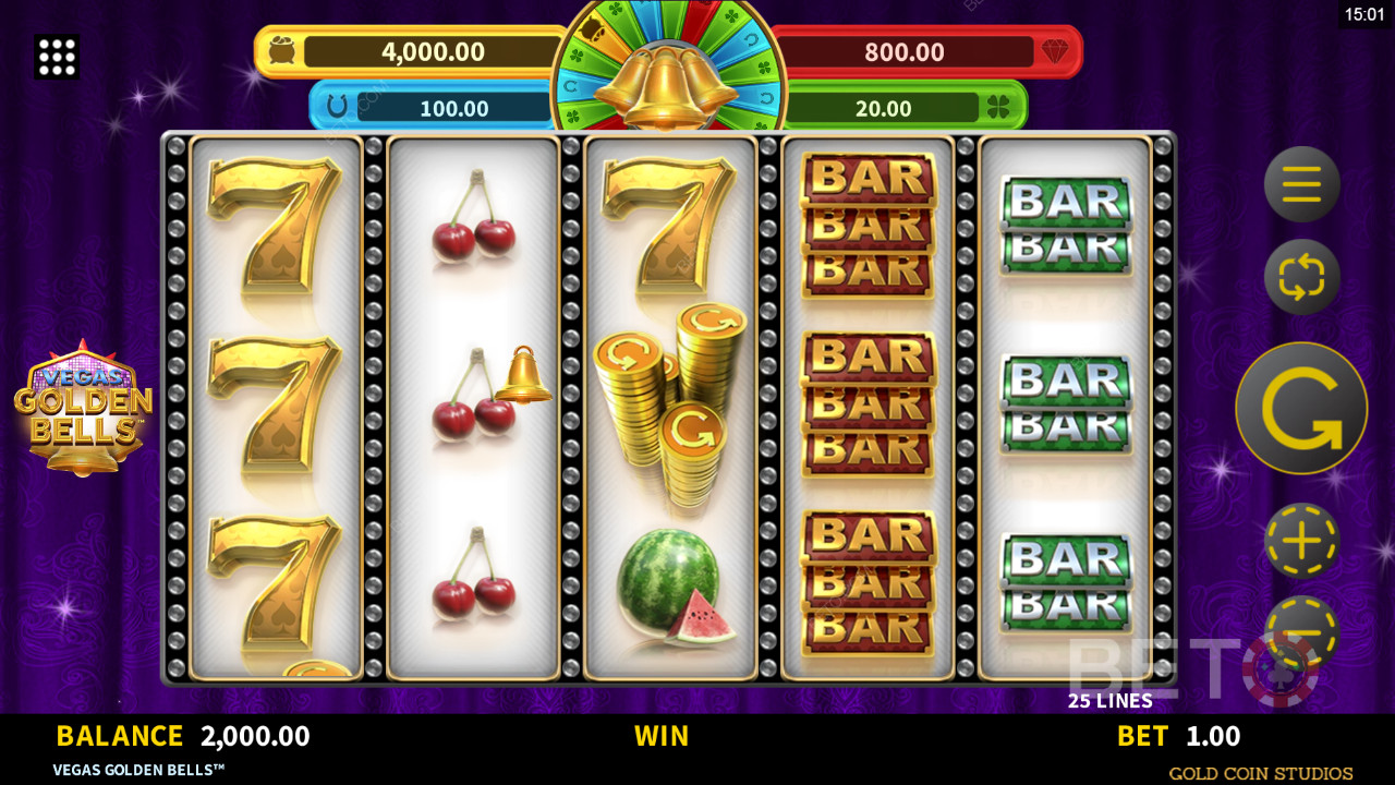 Vegas Golden Bells Überprüfung durch BETO Slots