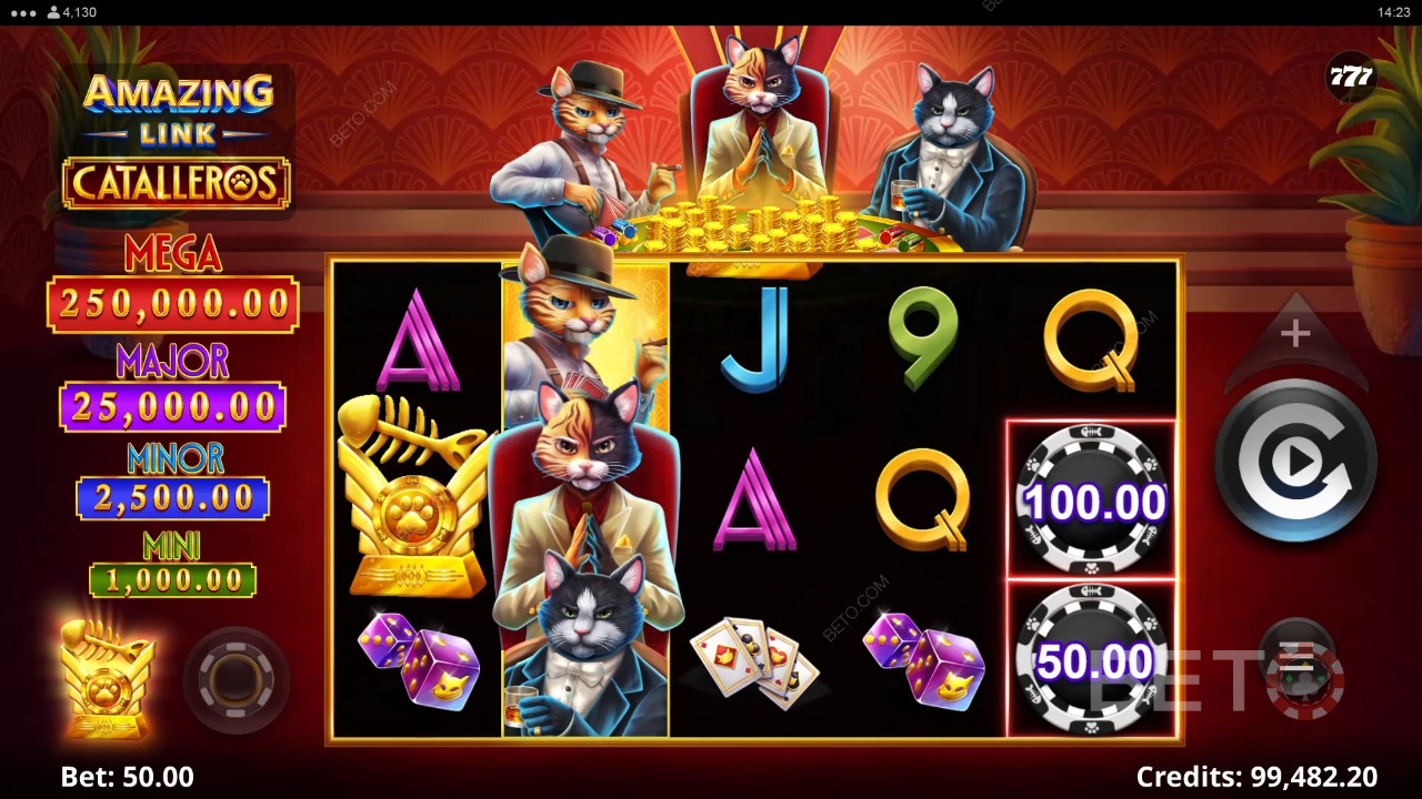 Amazing Link Catalleros Überprüfung durch BETO Slots