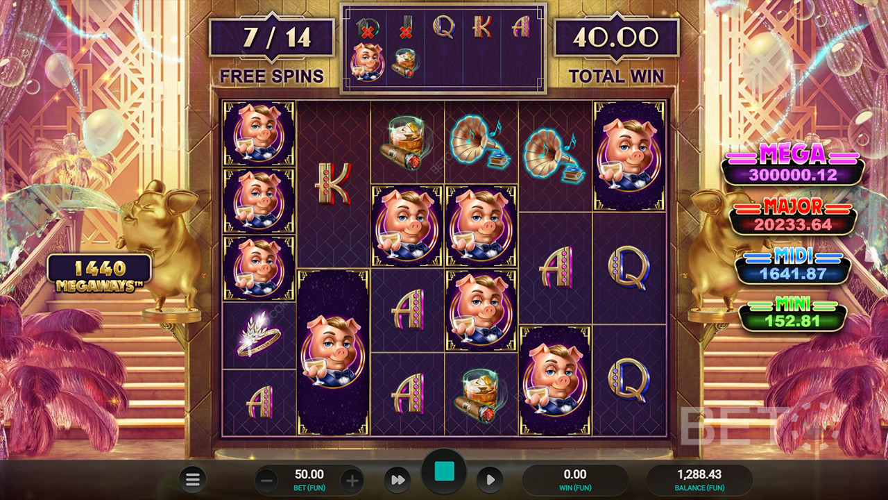 The Great Pigsby Megapays Überprüfung durch BETO Slots