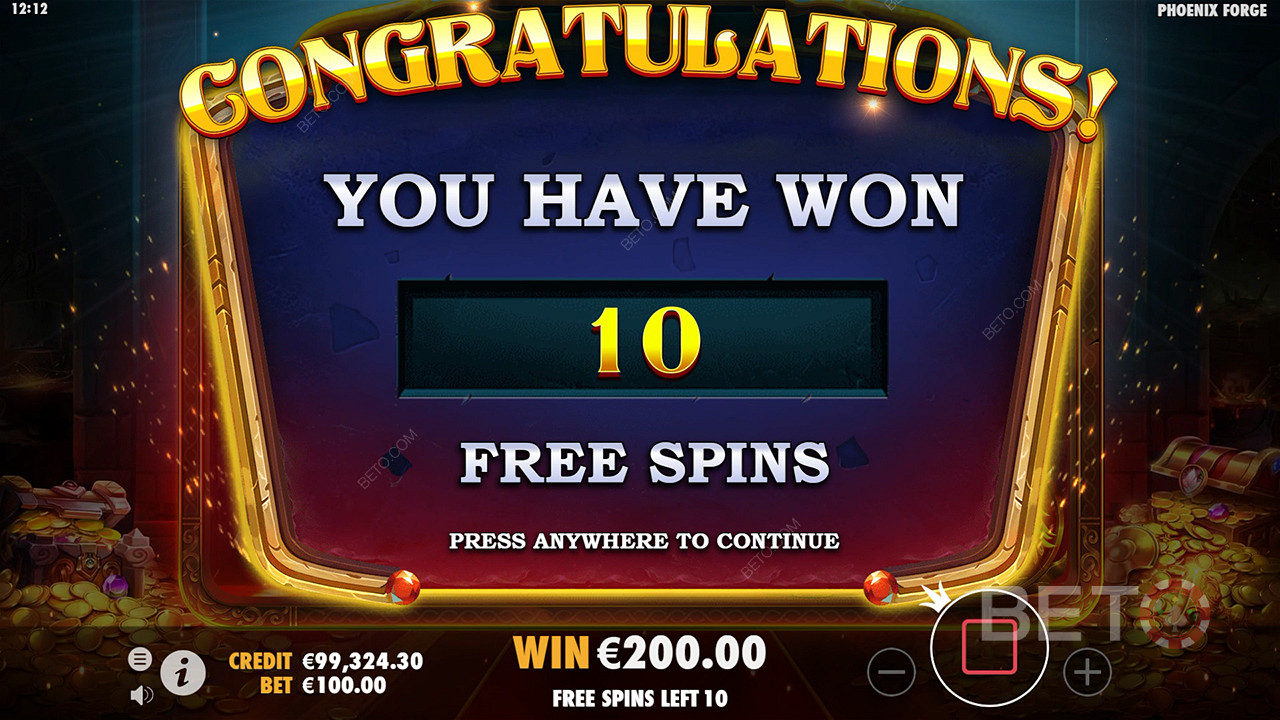 Gewinnen Sie das 5.000-fache Ihres Einsatzes beim Phoenix Forge Video Slot!