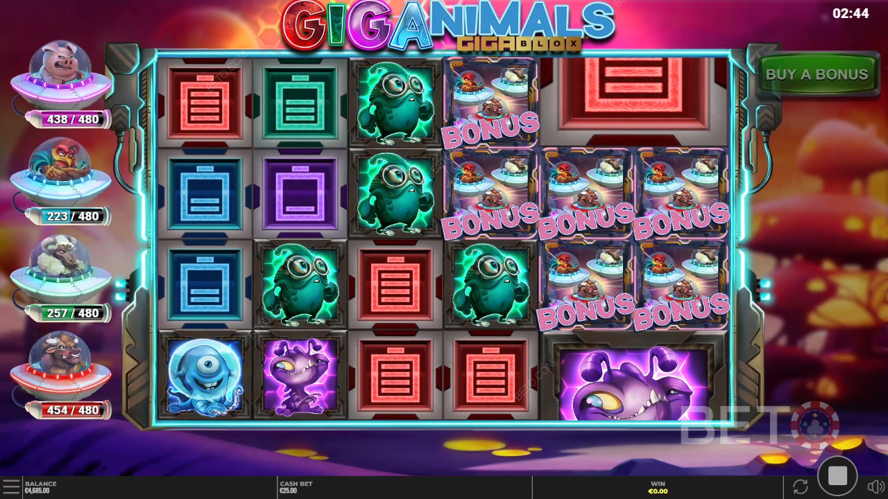 Giganimals Gigablox Überprüfung durch BETO Slots