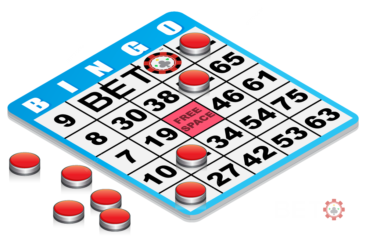 75 Ball Bingo Spiele. Lasst uns Bingo spielen.