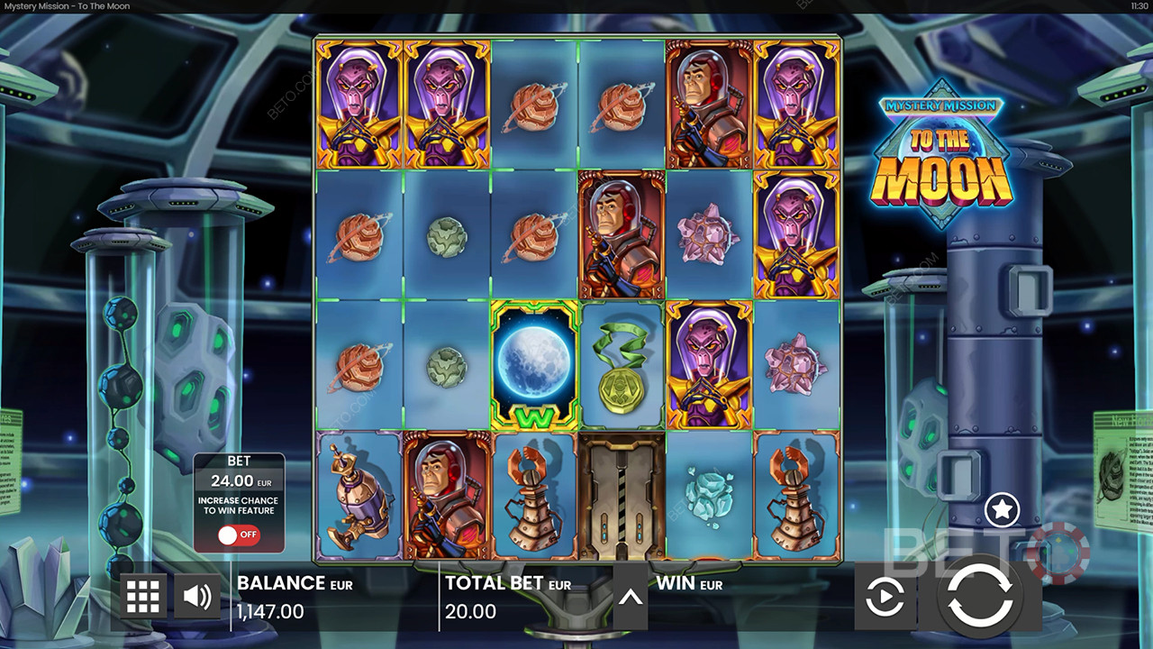 Mystery Mission to the Moon Überprüfung durch BETO Slots