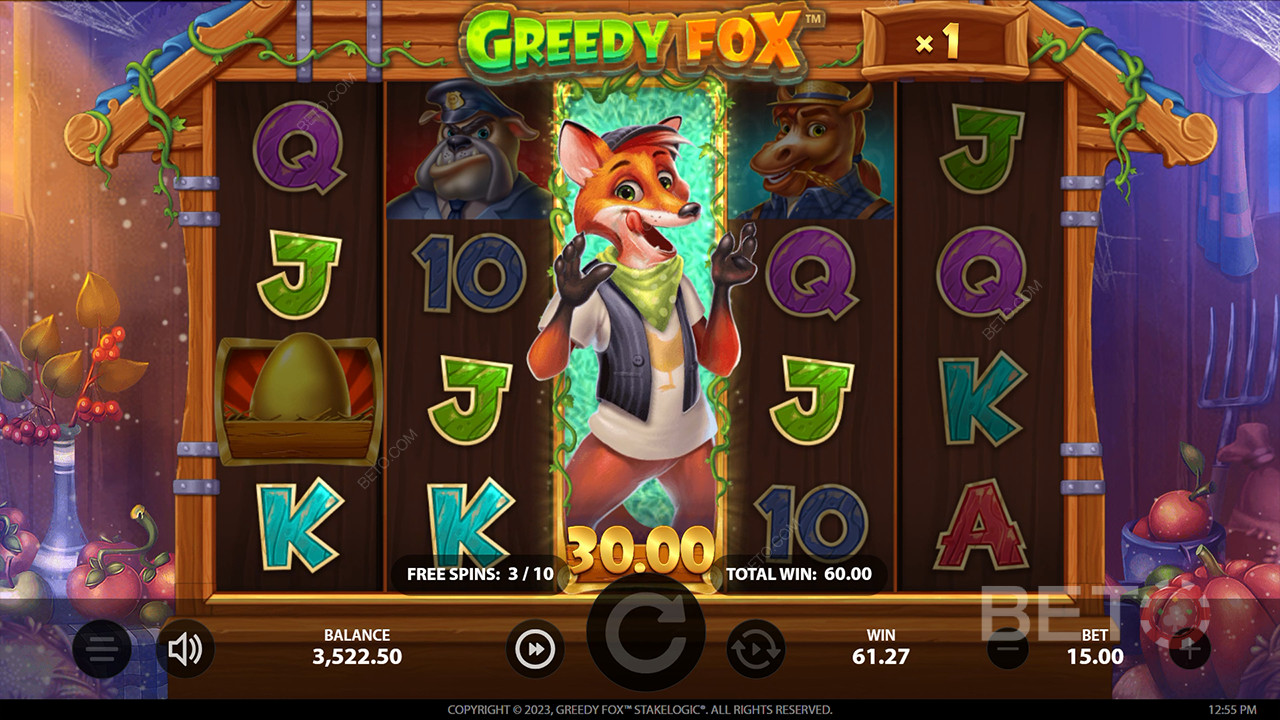 Gieriger Fuchs Überprüfung durch BETO Slots