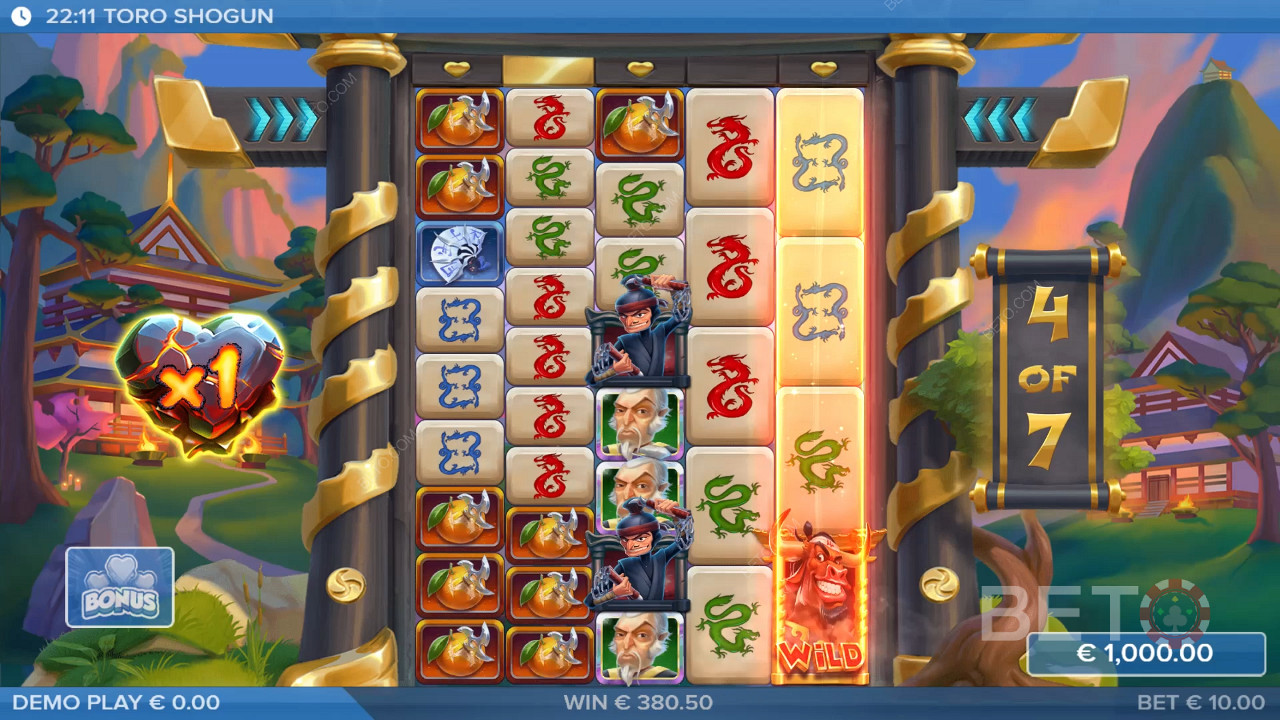Toro Shogun: Ein Online-Slot, der sich lohnt zu drehen?