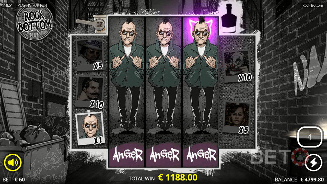 Rock Bottom Überprüfung durch BETO Slots