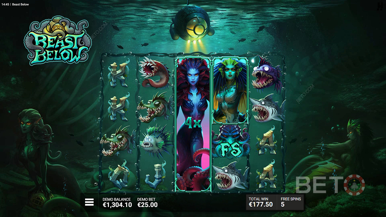 Beast Below Überprüfung durch BETO Slots