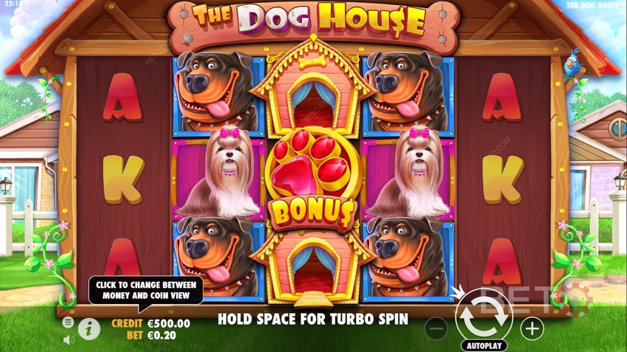 Sonderbonus in The Dog House Spielautomaten