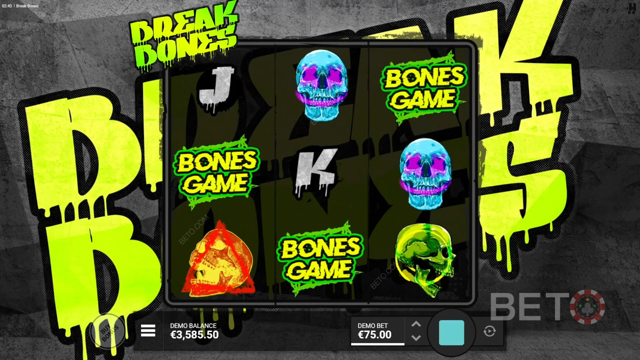 Break Bones Überprüfung durch BETO Slots