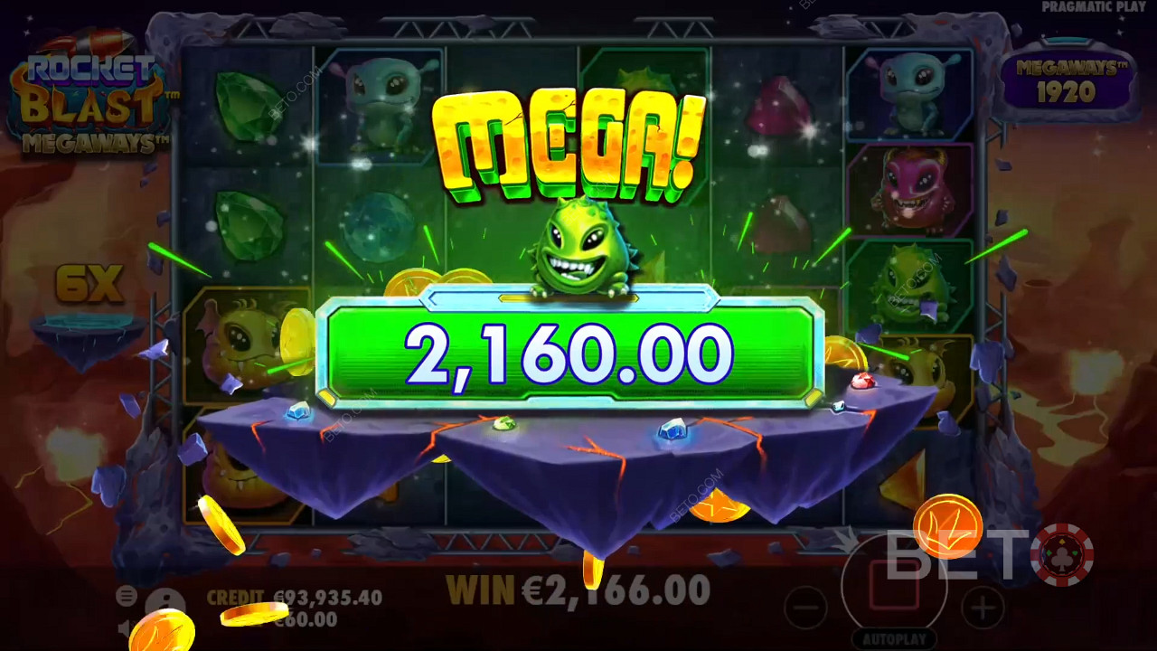 Lohnt sich der Rocket Blast Megaways Spielautomat?