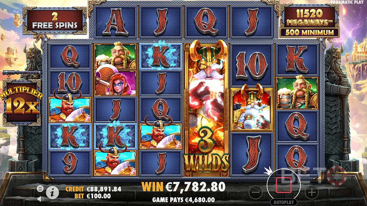 Gewinnen Sie das 15.000-fache Ihres Einsatzes im Fury of Odin Megaways Online Slot!