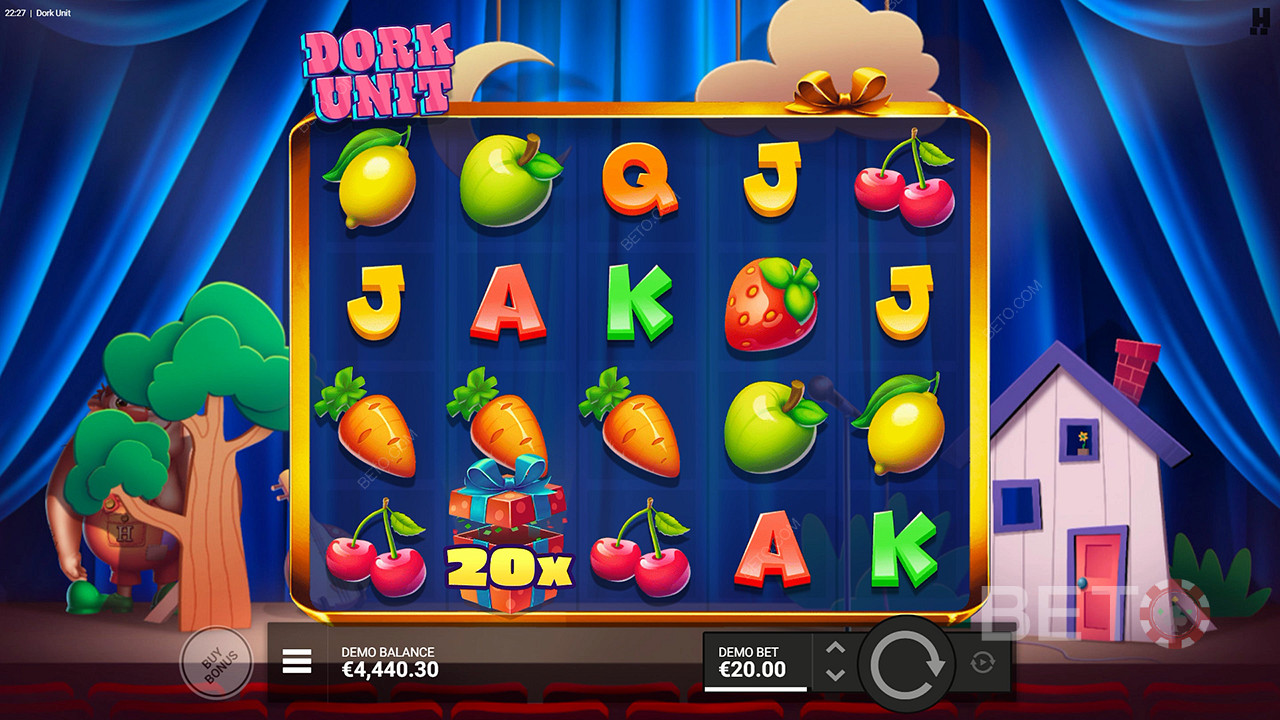 Wild-Multiplikatoren erleichtern das Erzielen enormer Gewinne im Online-Spielautomaten Dork Unit