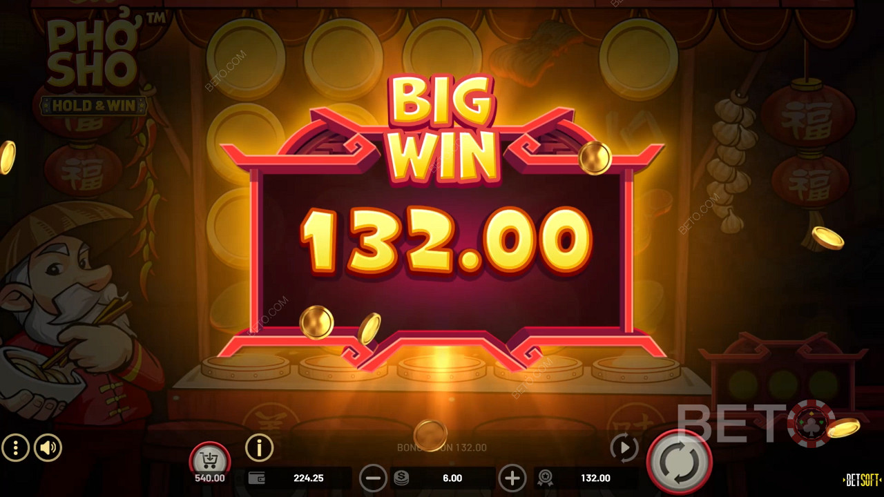 Gewinnen Sie das 4.000-fache Ihres Einsatzes beim Pho Sho Slot Online!