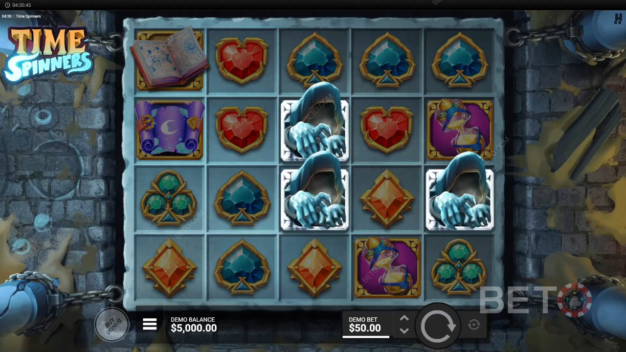 Time Spinners Überprüfung durch BETO Slots