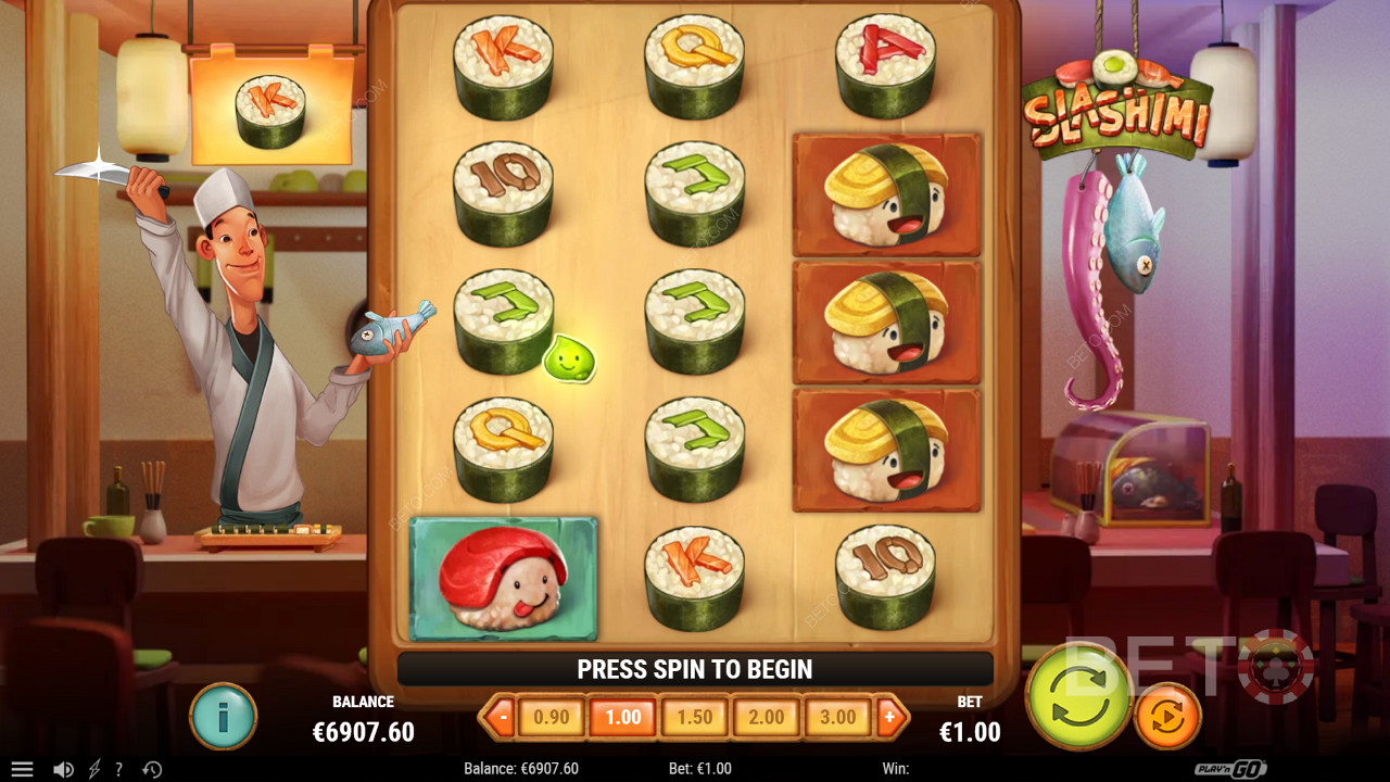 Slashimi Überprüfung durch BETO Slots