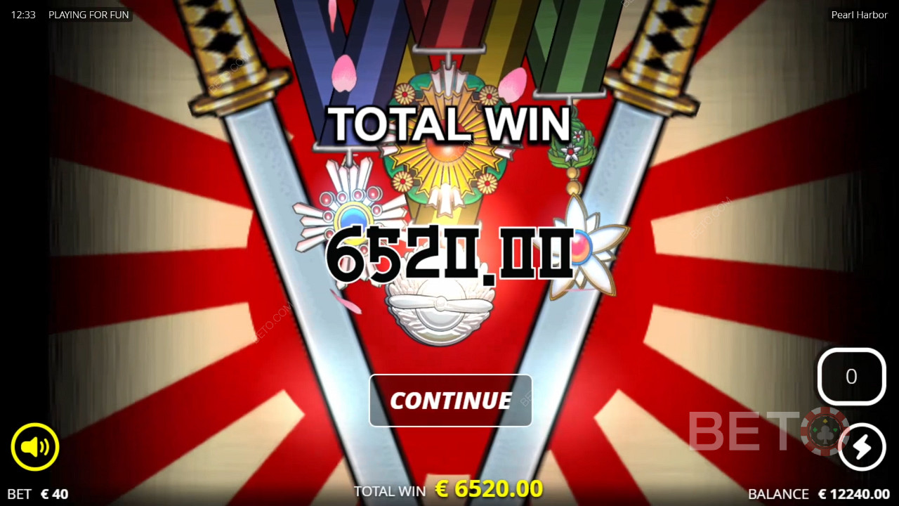 Gewinnen Sie das 41.127-fache Ihres Einsatzes im Pearl Harbor Slot!