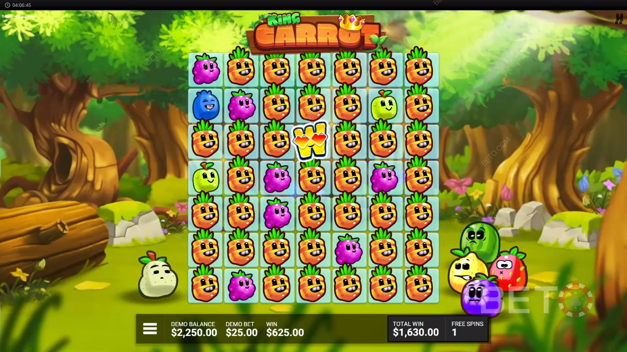 König Karotte Überprüfung durch BETO Slots