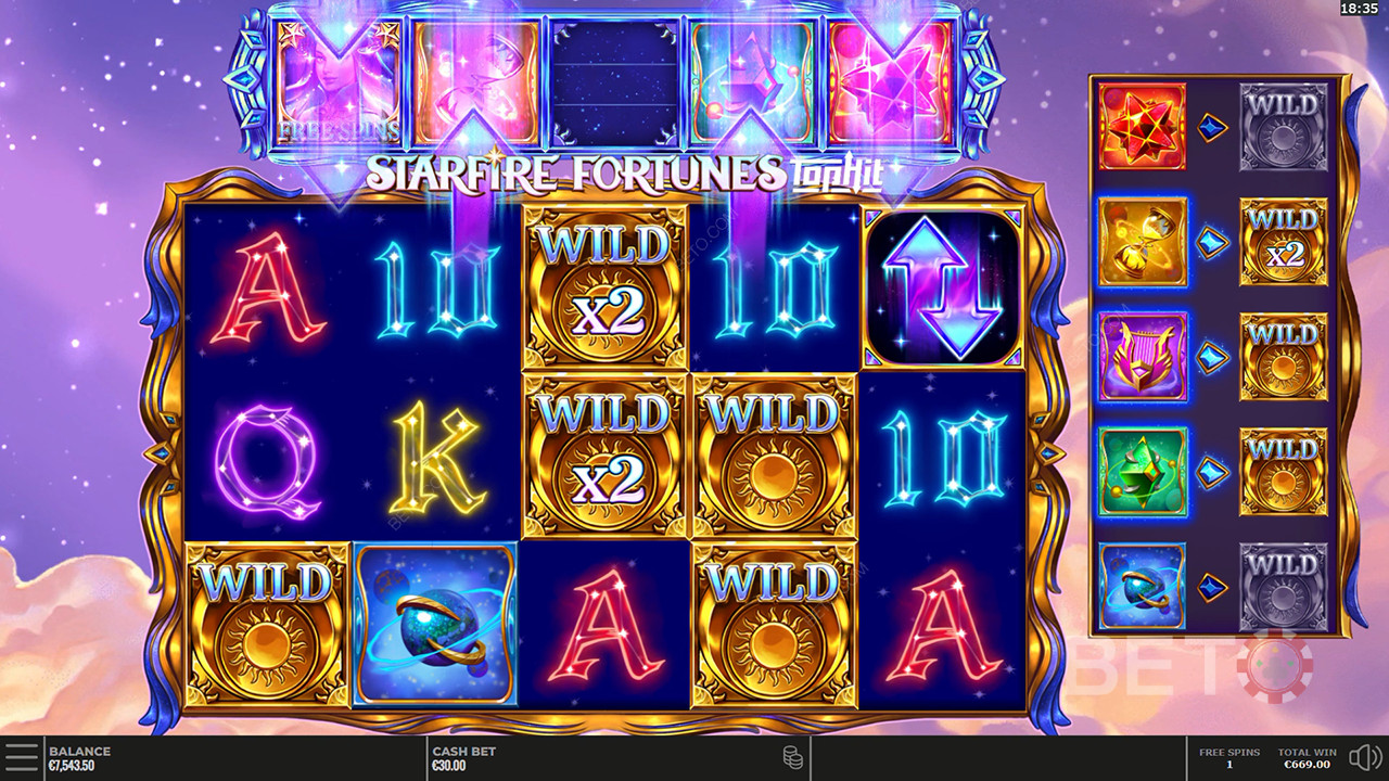 Starfire Fortunes Überprüfung durch BETO Slots