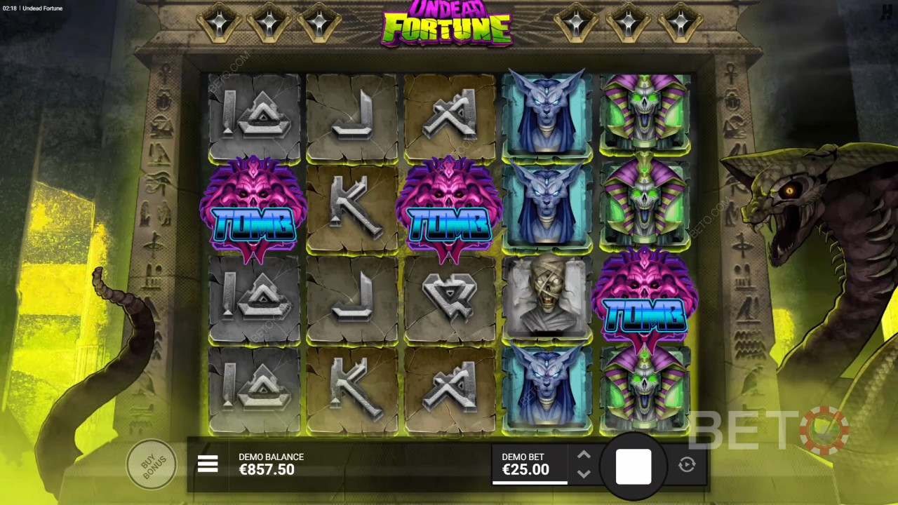 Undead Fortune Überprüfung durch BETO Slots