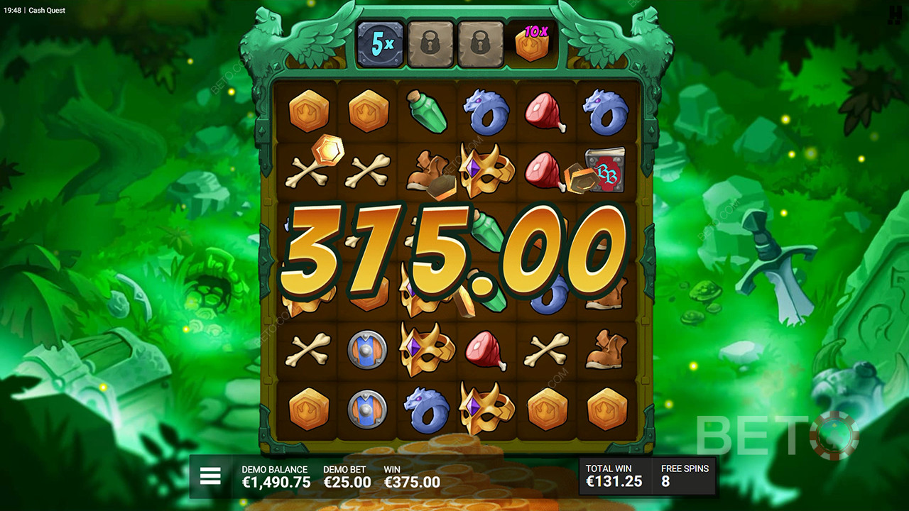 Cash Quest Überprüfung durch BETO Slots