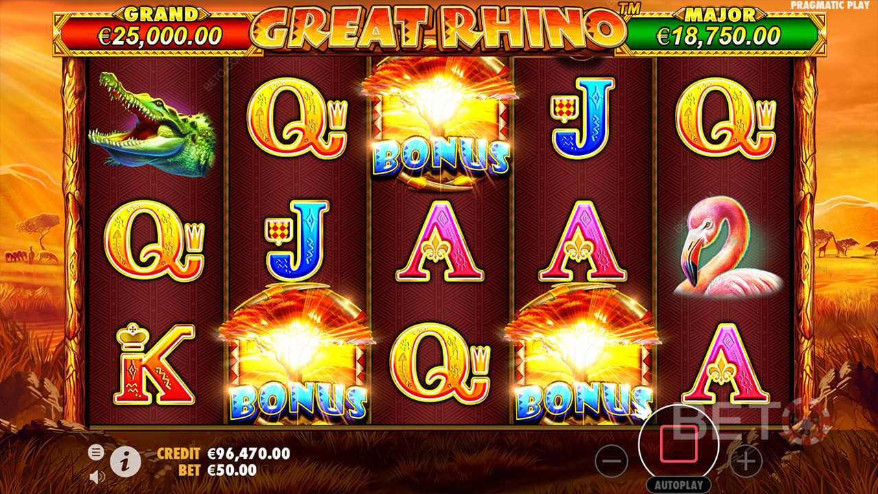 Großes Nashorn: Ein Online-Slot, der eine Runde wert ist?