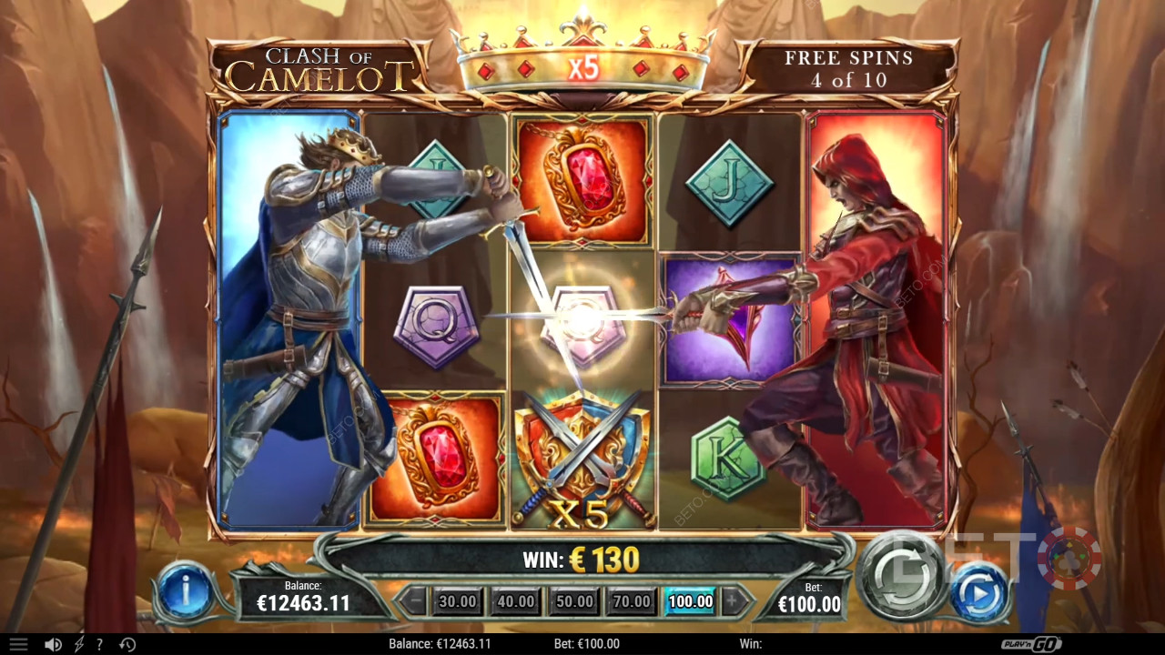 Clash of Camelot Überprüfung durch BETO Slots