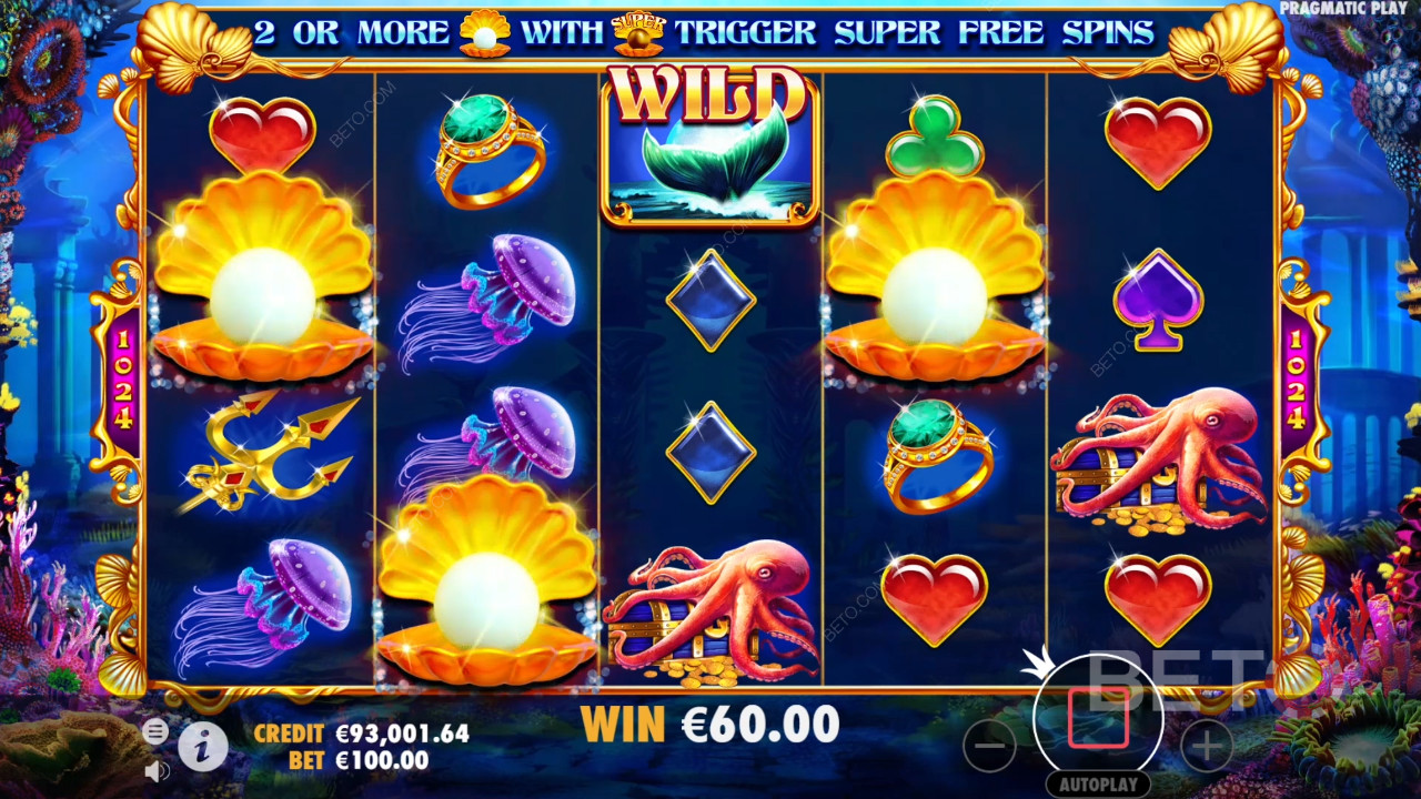 Königin von Atlantis Überprüfung durch BETO Slots