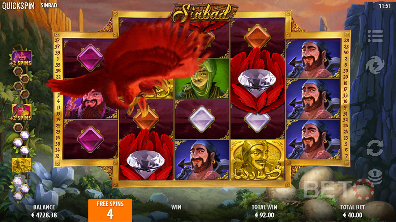 Sinbad (Quickspin)  Kostenlos Spielen