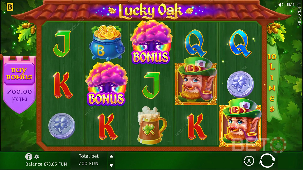 Lucky Oak Überprüfung durch BETO Slots