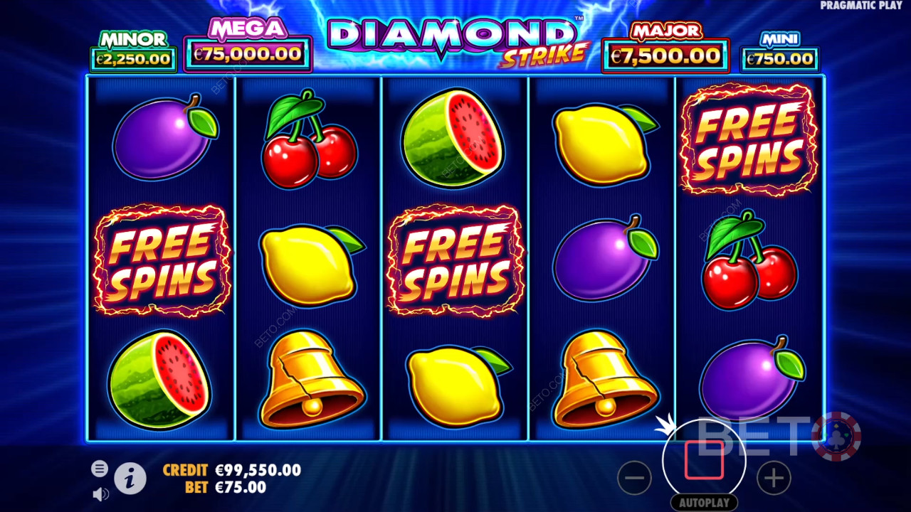 Diamond Strike Überprüfung durch BETO Slots