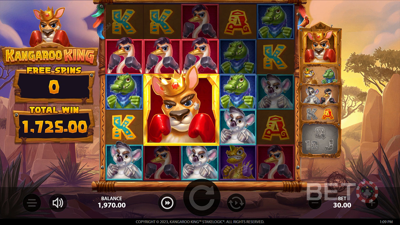 Kangaroo King Überprüfung durch BETO Slots