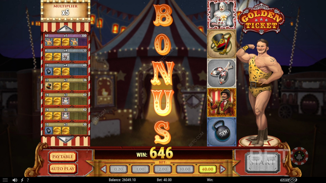 Golden Ticket (Play'n Go) Kostenlos Spielen