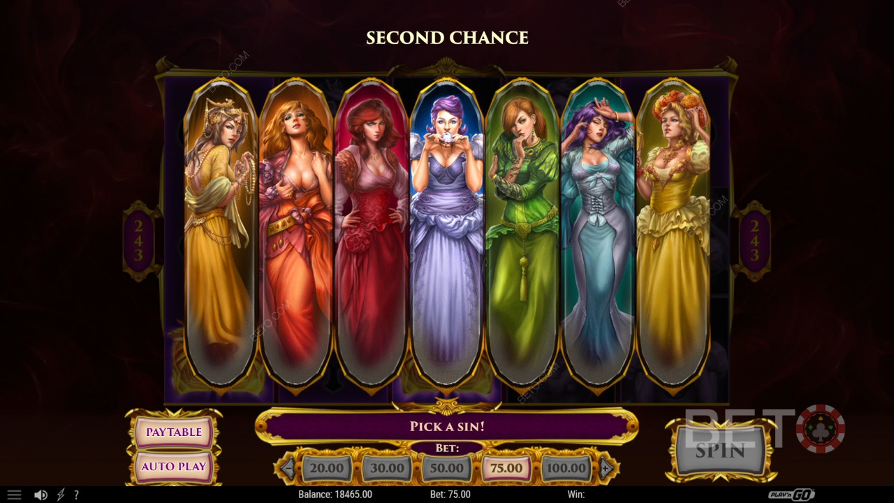 7 Sins Überprüfung durch BETO Slots