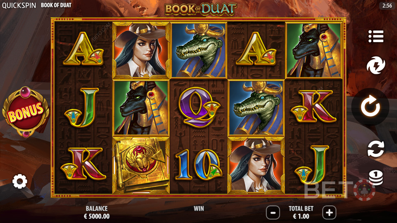 Book of Duat Überprüfung durch BETO Slots